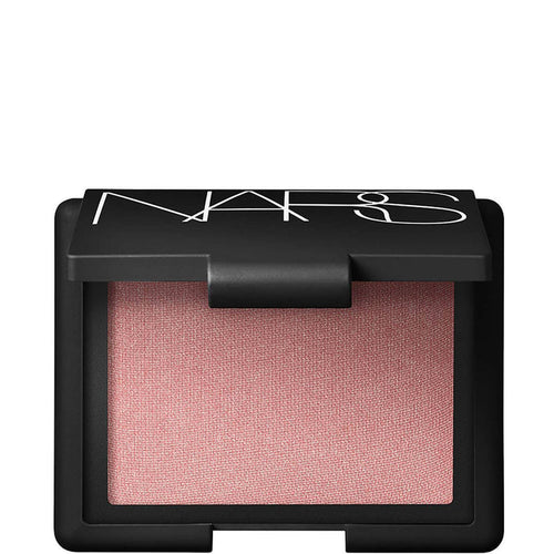 NARS Cosmetics blush in Orgasm shade, 4.8g, featuring peachy-pink color with subtle shimmer, for a natural glow.