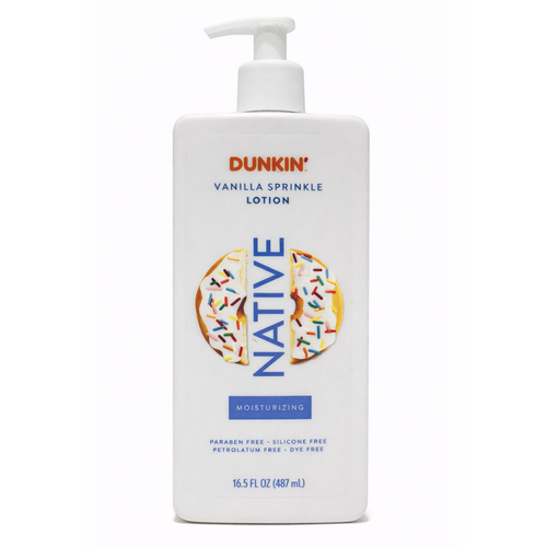 Native Body Lotion - Dunkin' Vanilla Sprinkle