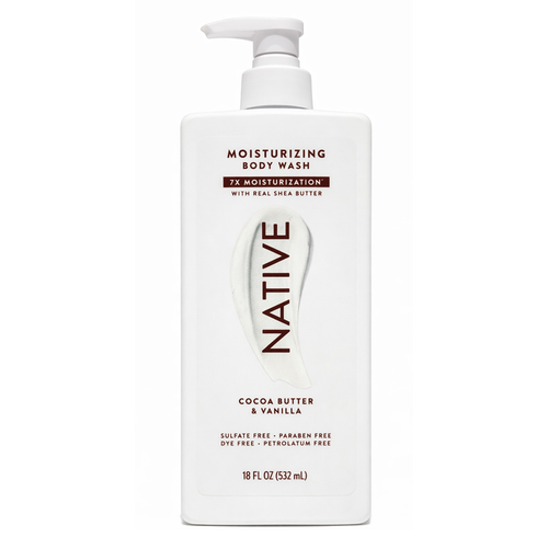 Native Body Wash, Moisturising Soft Girl Glow - Cocoa Butter & Vanilla