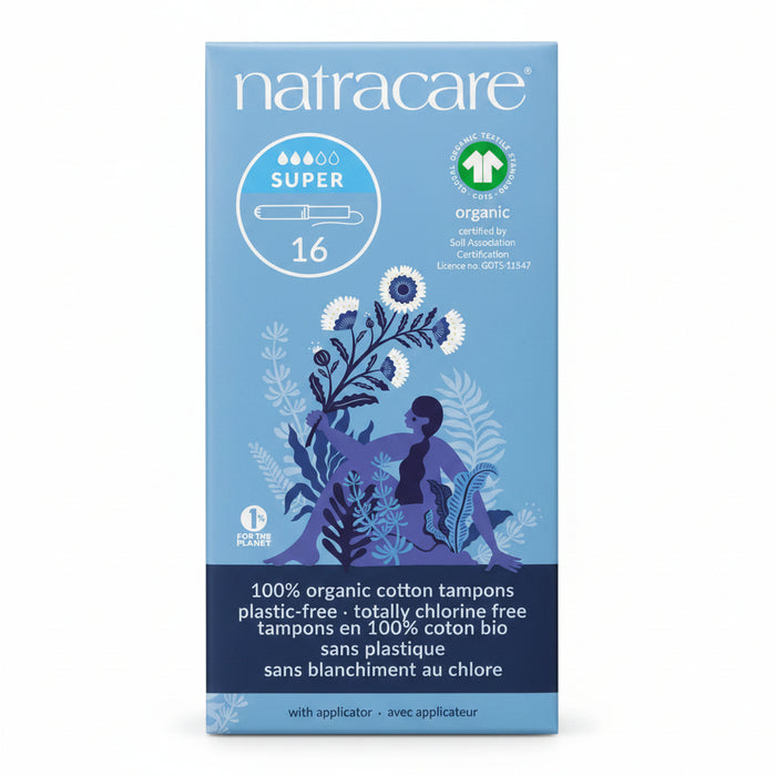 Natracare: Organic Cotton Tampons with Applicator