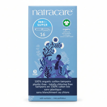 Natracare: Organic Cotton Tampons with Applicator