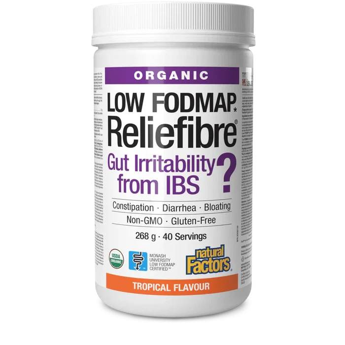 Natural Factors: Organic Reliefibre