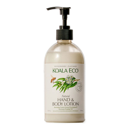 Koala Eco Natural Hand & Body Lotion Lemon Eucalyptus & Rosemary _1