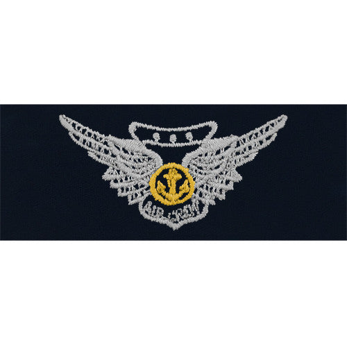 Navy and Marine Corps Combat Aircrew Embroidered Coverall Breast Insignia Patches and Service Stripes