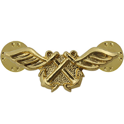 Navy Aviation Boatswain Collar Device Coat, Collar & Cap Insignia