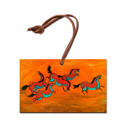Neal's Sun Moon Horses - Small Art & Gift Ornament (5pk // $2.40ea)