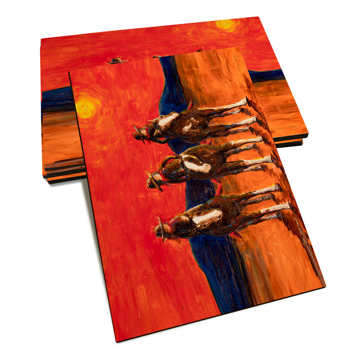 Neal's Three Horsewomen - Classic Edge Classic Edge Postcard (5pk // $2.80ea)