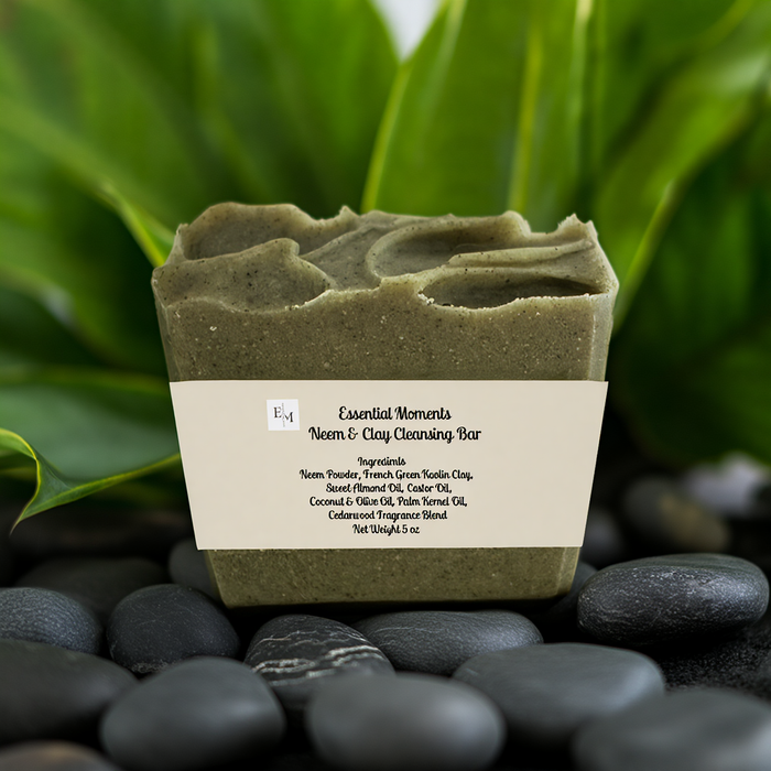Neem & Clay Cleansing Bar Soap