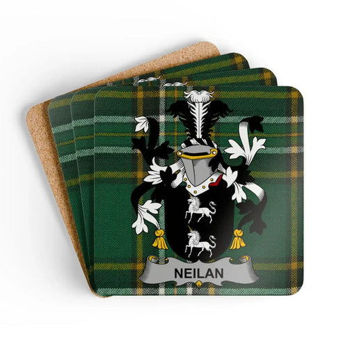 Neilan Tartan Design Coasters Set of Four