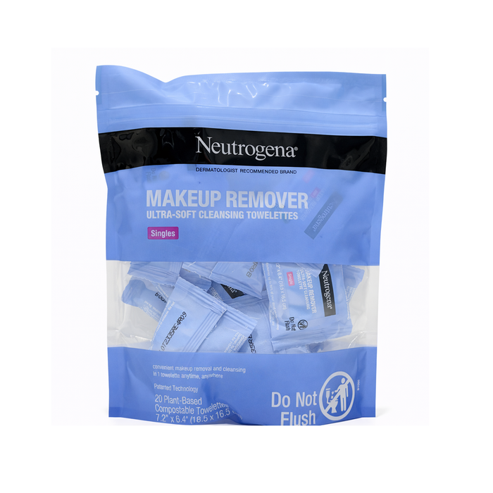 Neutrogena Makeup Remover Cleansing Towelettes - Pack of 20