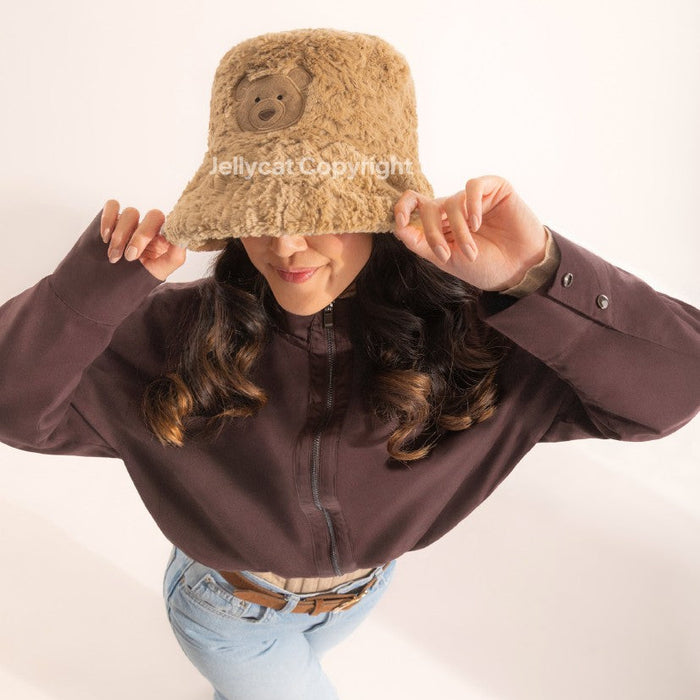 *NEW* Jellycat Bartholomew Bear Fluffleshade Hat (L/XL)