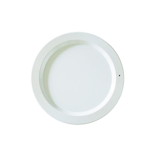 NF Melamine Round Platter Pinstripes - Acosta's Home
