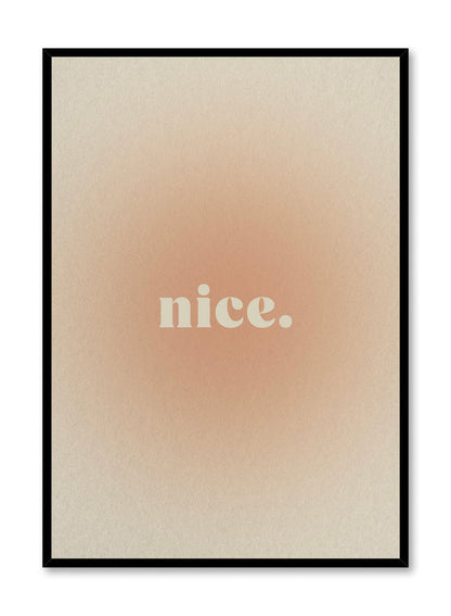 Nice, Poster