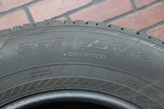 Nokian Tyres Used Tire 265/65R18 5/32nds