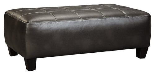 Nokomis 8770108 Charcoal Oversized Accent Ottoman