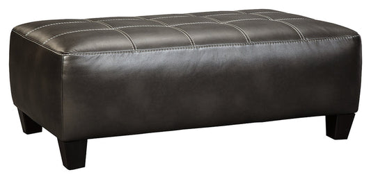 Nokomis 8770108 Charcoal Oversized Accent Ottoman