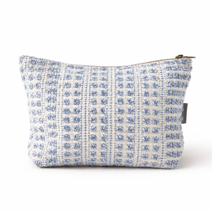 Nomad Sari Indian Jacquard Toiletry Bag - Indigo Echo 🇬🇧