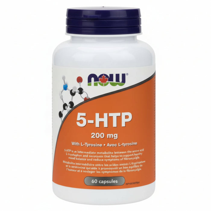 NOW: 5-HTP 200 mg with Tyrosine Capsules