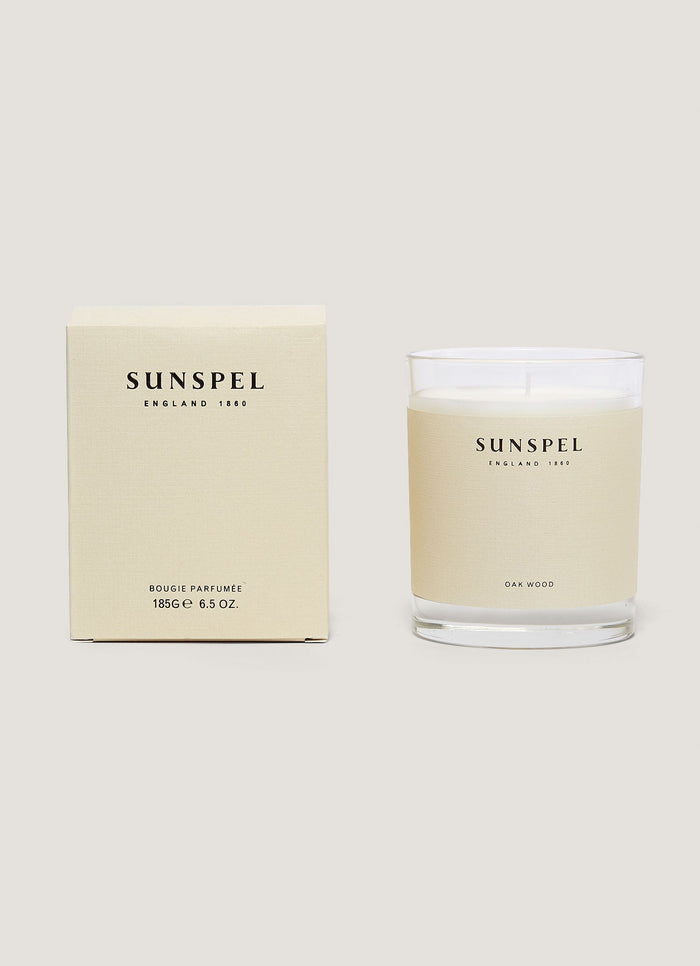 Oak Wood Candle