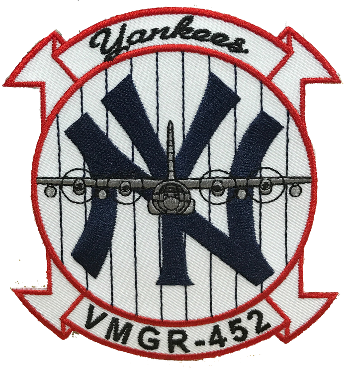 Officially Licensed USMC VMGR-452 Yankees Patch