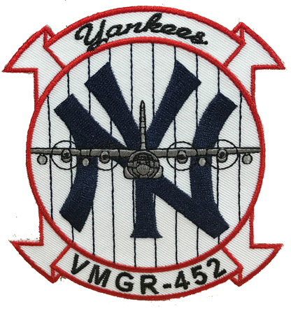 Officially Licensed USMC VMGR-452 Yankees Patch