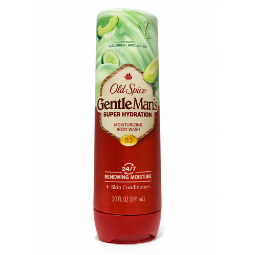 Old Spice Gentleman's Super Hydration, 591ml, Body Wash - Cucumber & Avocado Oil