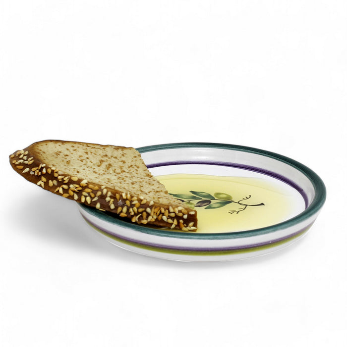 OLIVA: Deruta Dipping Bowl/Coaster