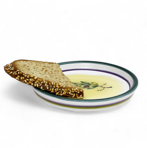 OLIVA: Deruta Dipping Bowl/Coaster