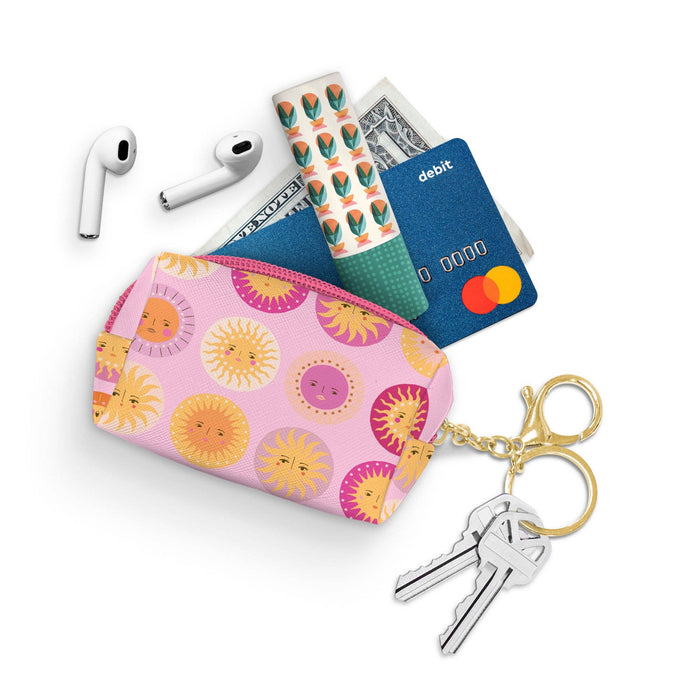On the Sunny Side Key Chain Pouch - Olita Gifts & Goods