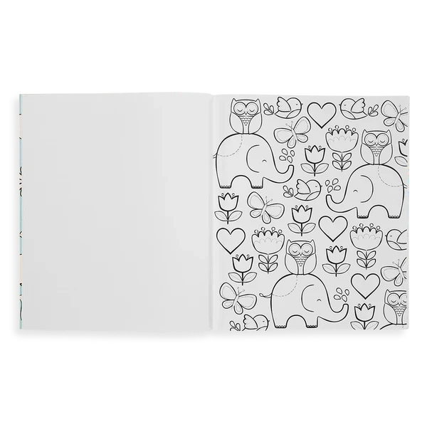 Ooly Color-in' Book - Little Cozy Critters