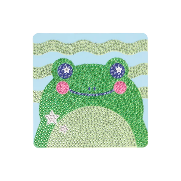 Ooly Razzle Dazzle DIY Mini Gem Art Kit - Funny Frog