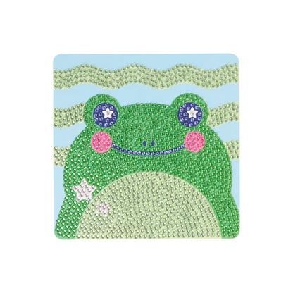 Ooly Razzle Dazzle DIY Mini Gem Art Kit - Funny Frog