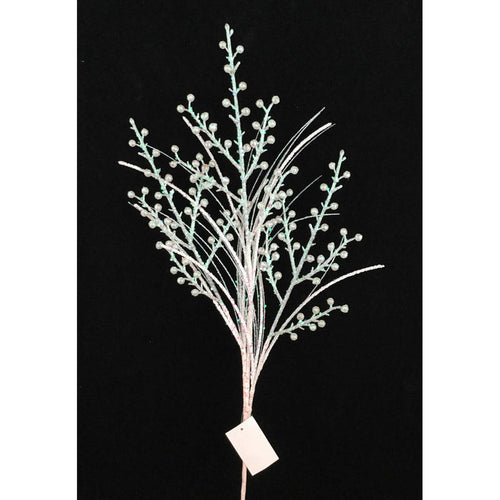 Opal Glitter Winter Berry Spray