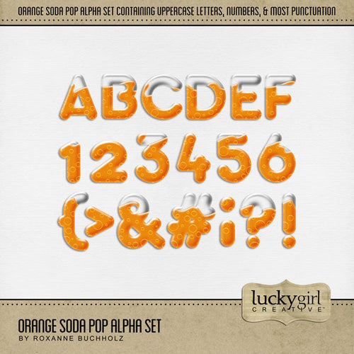 Showcase your favorite food, meals, restaurants, recipes, and cookbook favorites with these fun digital scrapbooking alphabet letters, numbers, and punctuation by Lucky Girl Creative digital art great for creating one-of-a-kind page titles. Great for backyard barbeques, diners, and family cookouts! This alpha set consists of a full set of digital art uppercase letters A-Z, numbers 0-9, and most punctuation.