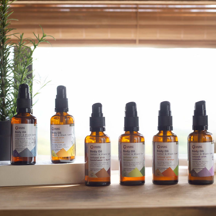 Organic Body Oil 50ml - Rosehip (Unfragranced) 🇬🇧