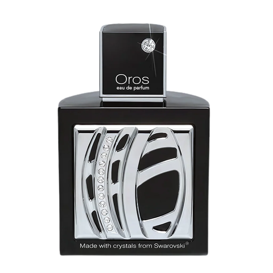 Oros Pour Homme Eau De Parfum (EDP) 85ml - Luxury Fragrance for Men - Made with crystals from Swarovski - Use Coupon Code: EXTRA20 to get an additional 20% Off
