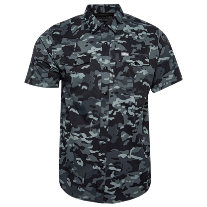 Outdoorsman Performance Short Sleeve - Black Camo - Dixxon Flannel Co.