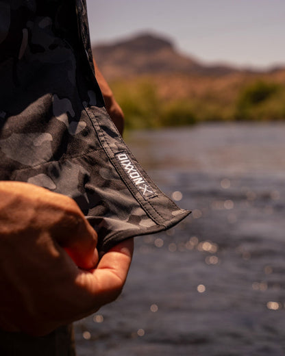 Outdoorsman Performance Short Sleeve - Black Camo - Dixxon Flannel Co.