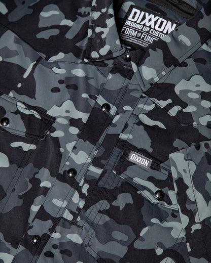 Outdoorsman Performance Short Sleeve - Black Camo - Dixxon Flannel Co.