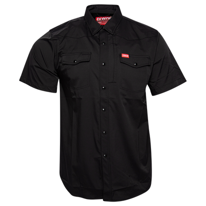 Outdoorsman Performance Short Sleeve - Black