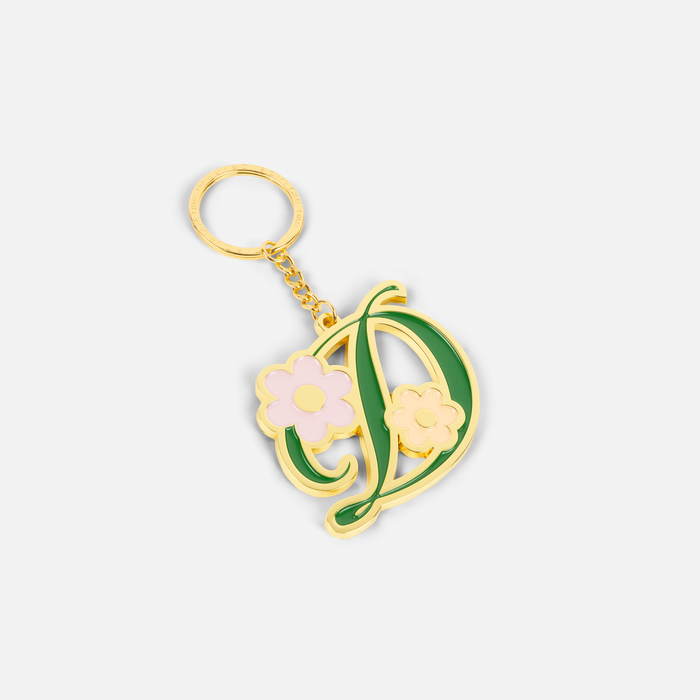 Oversized Floral Keychain