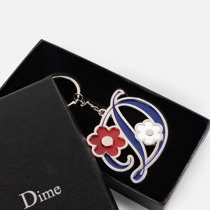 Oversized Floral Keychain