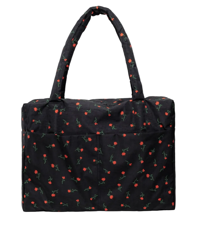 painted wildflower: cloud carry-on BAGGU: