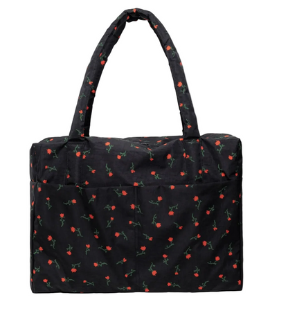 painted wildflower: cloud carry-on BAGGU: