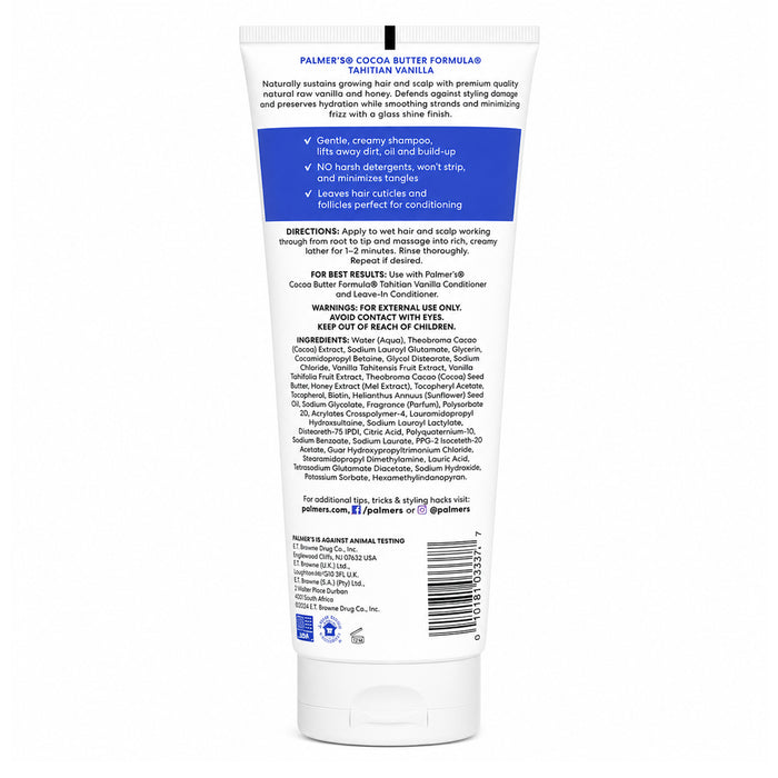 Palmer's Cocoa Butter Tahitian Vanilla Shampoo