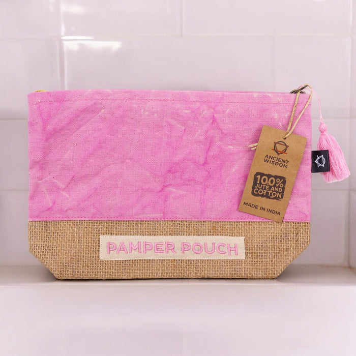 Pamper Pouch - Pink & Purple - Stonewash 🇬🇧