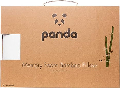 Panda Luxury Memory Foam Bamboo Pillow, Pack of 1 - Shoppers-kart.com
