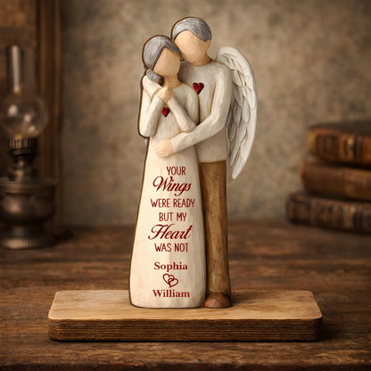 Personalized Always On My Mind Forever In My Heart Wood Plaque