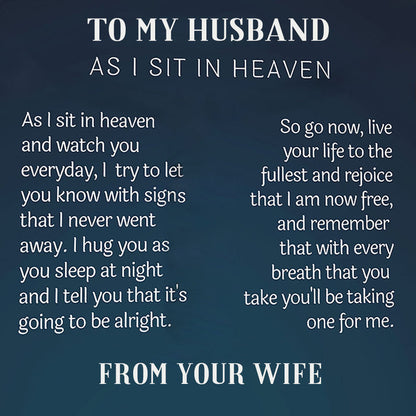 Loss of Wife Gift for Husband / WITH GIFT BOX+GIFT CARD