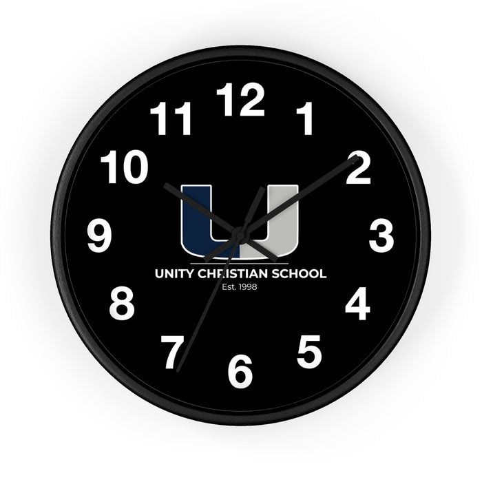 Personalized Unity Christian School Wall Clock - Stylish Home Decor